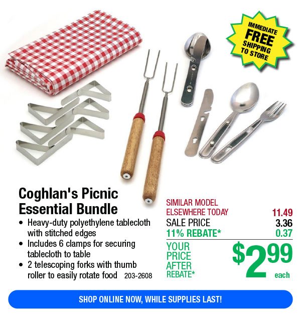 Coghlan's Picnic Essential Bundle