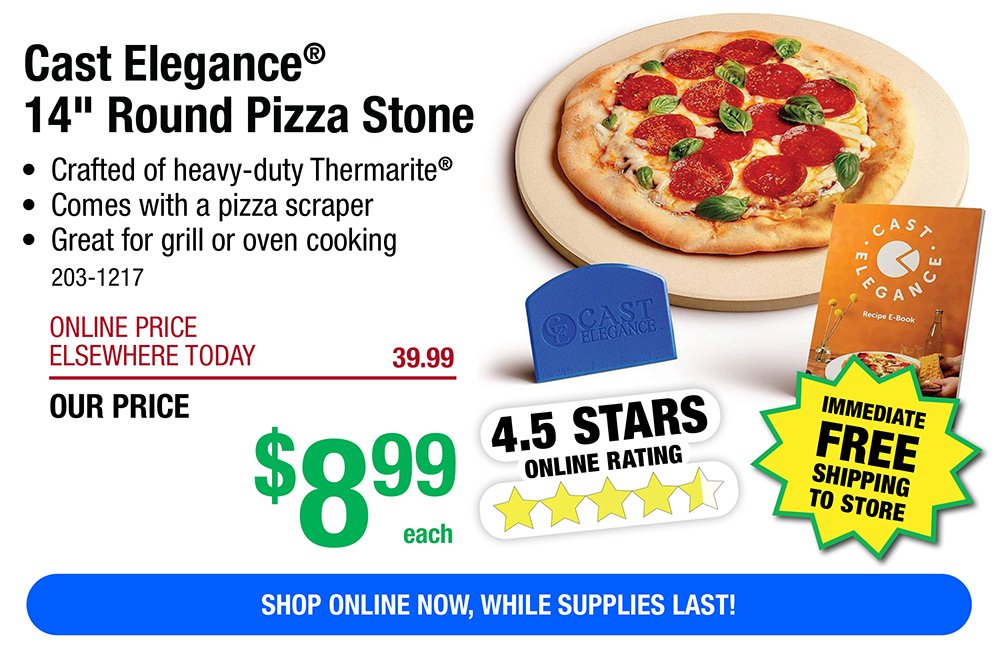 Round Pizza Stone