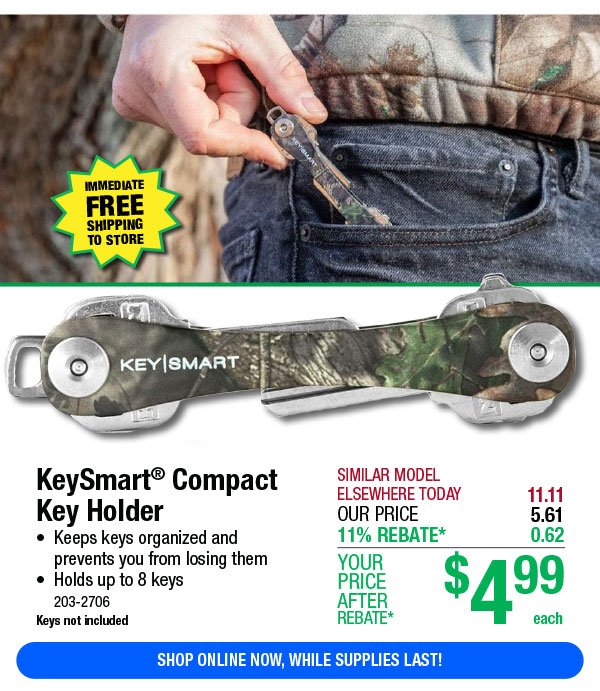 KeySmart Compact Key Holder