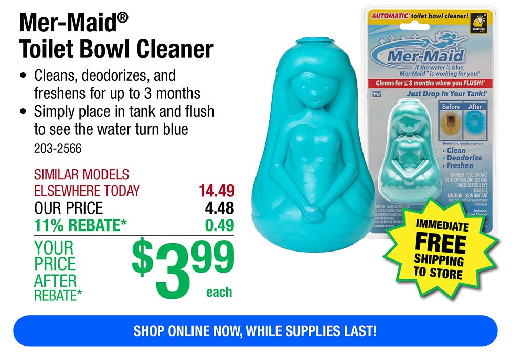 Mer-Maid® Toilet Bowl Cleaner