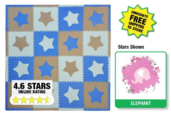 Tadpoles 16 sq ft Playmat Set