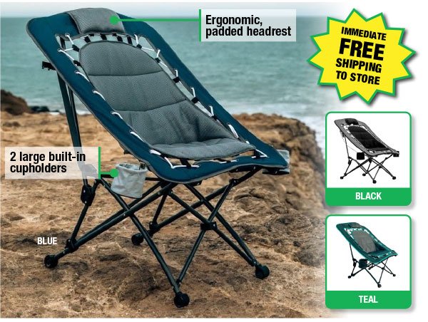 Outdoors Folding Bungee Chair - Free Shipping To Store!