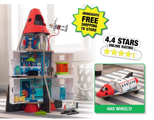 KidKraft® Space Shuttle-Free Shipping to Store!
