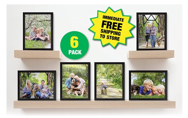 Lavish Home 11” x 14” Picture Frame-Free Shipping to Store!