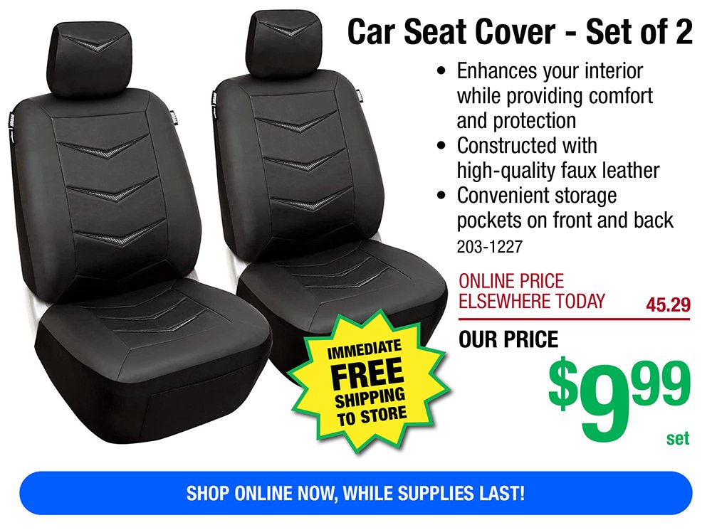 Car Seat Cover - Set of 2