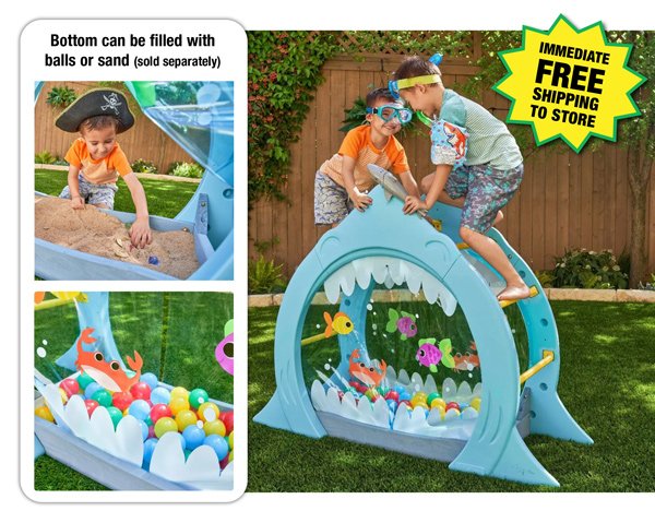 KidKraft® Shark Escape Climber-Free Shipping to Store!