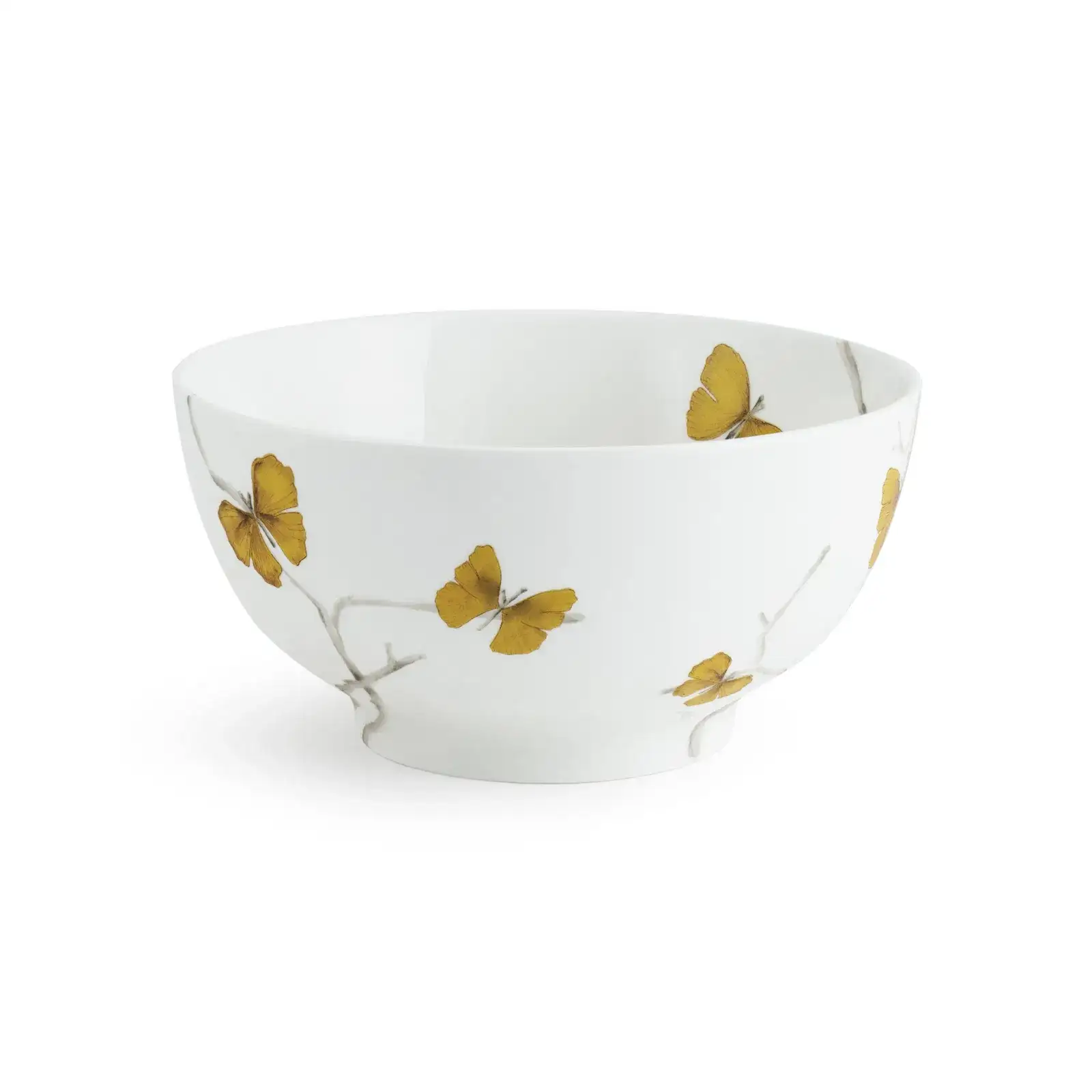 Image of Butterfly Ginkgo Porcelain Serving Bowl