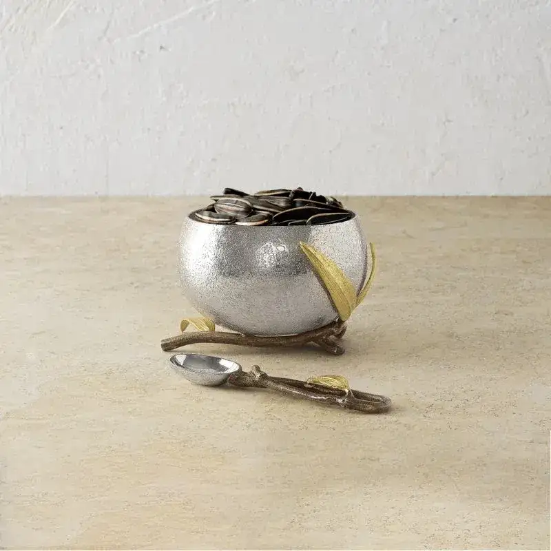 Image of Zen Garden Nut Bowl with Spoon