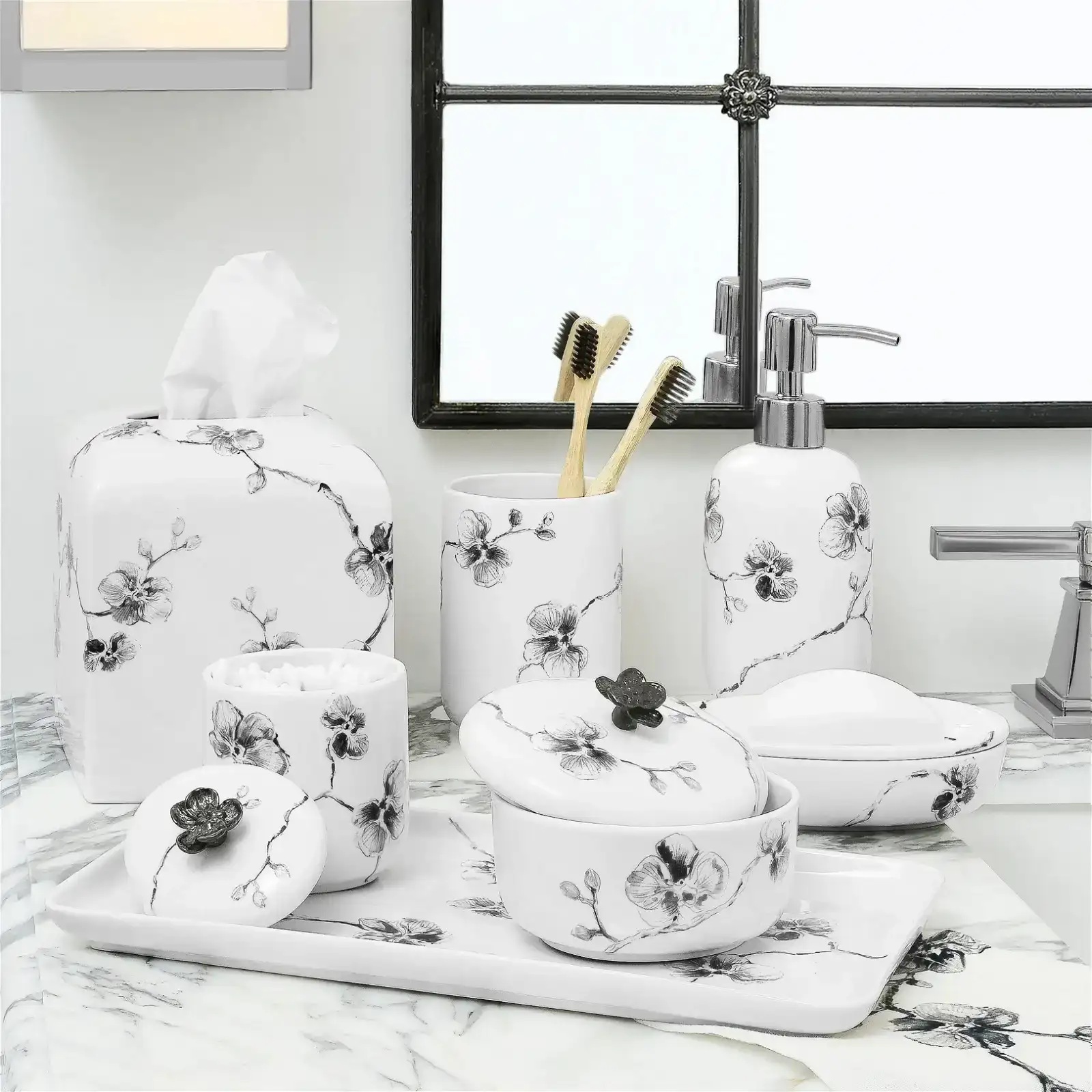 Image of Black Orchid Bath Collection