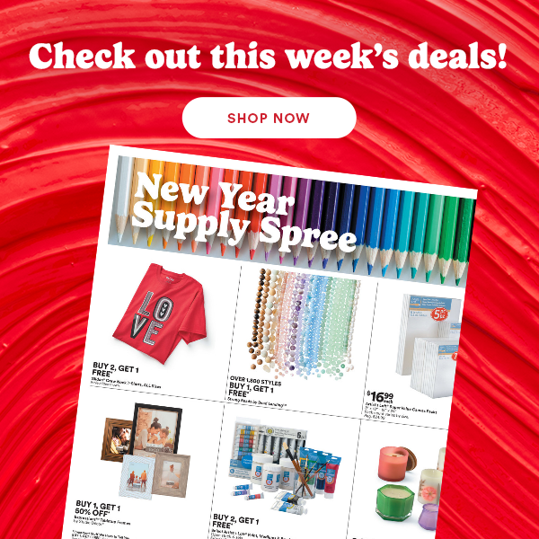 Check out this week's deals - Shop now