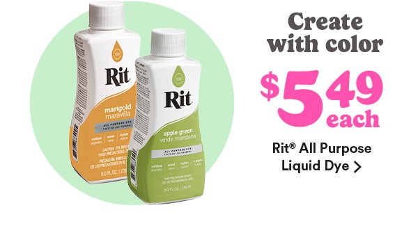 Rit All purpose liquid dye