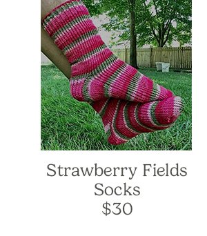 Strawberry Fields Socks\\$30