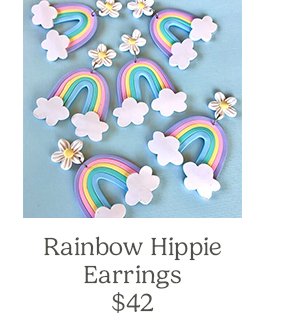 Rainbow Hippie Earrings\\$42