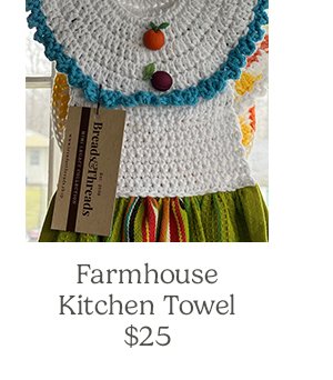 Farmhouse Kitchen Towel\\$25