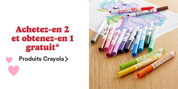 B2G1 ALL Crayola