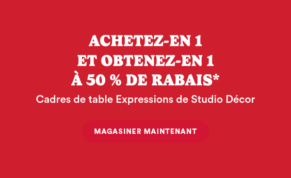 Offre hebdomadaire montrée. Magasinez maintenant.