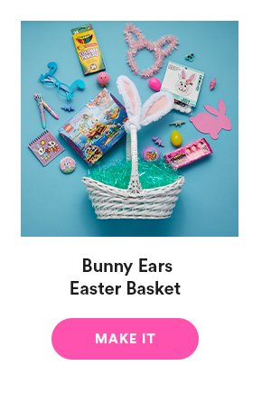 bunny ears easter basket