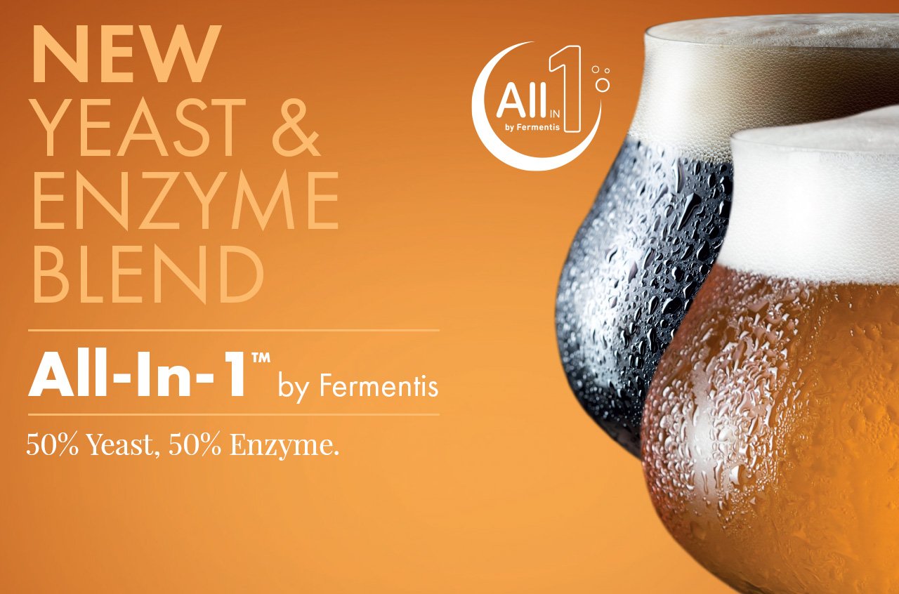 NEW Yeast & Enzyme Blend Fermentis All-In-1™ Now Available for Homebrewers