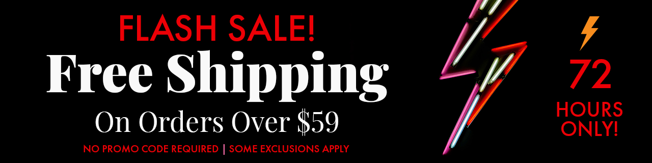 Free Shipping on orders Over \\$59