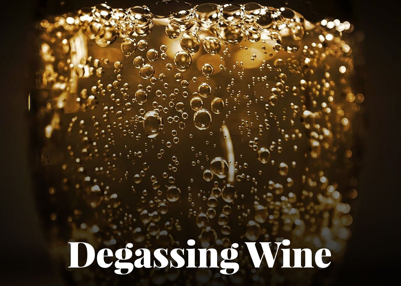 Degassing Wine