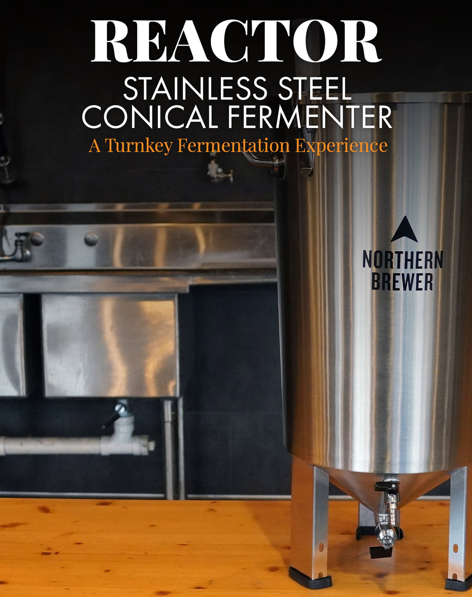 A Turnkey Fermentation Experience. 25% Off The Reactor & Cooling Lid. A \\$75 Savings!