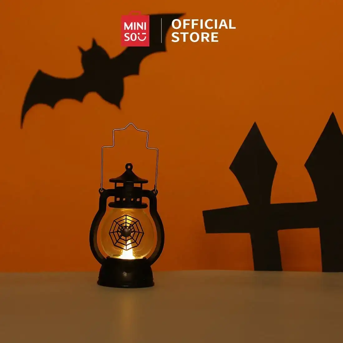 Miniso Halloween Series Handheld Lantern (Cobweb)