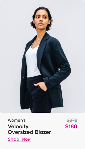 Women’s Velocity Oversized Blazer