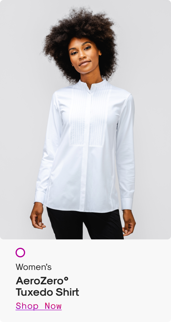 Women’s AeroZero° Tuxedo Shirt