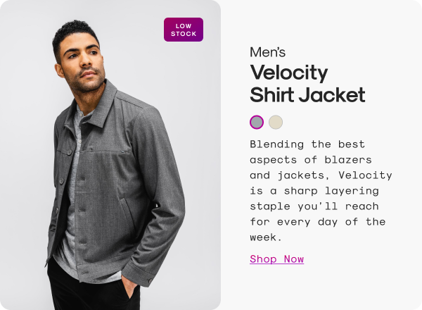 Men’s Velocity Shirt Jacket