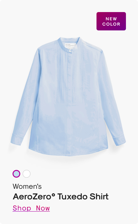 Women’s AeroZero° Tuxedo Shirt