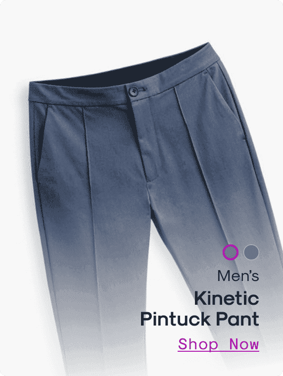 Men’s Kinetic Pintuck Pant