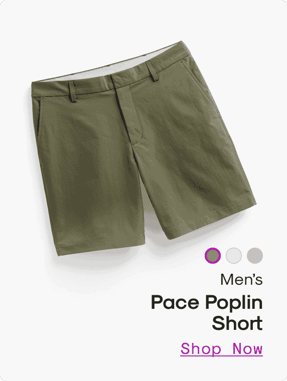 Men’s Pace Poplin Short