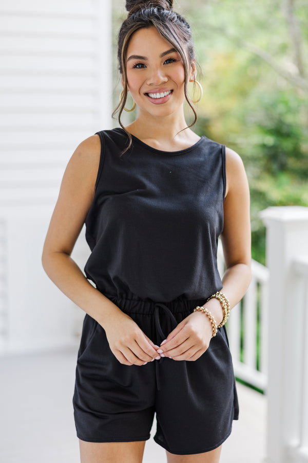 No Comparison Black Romper