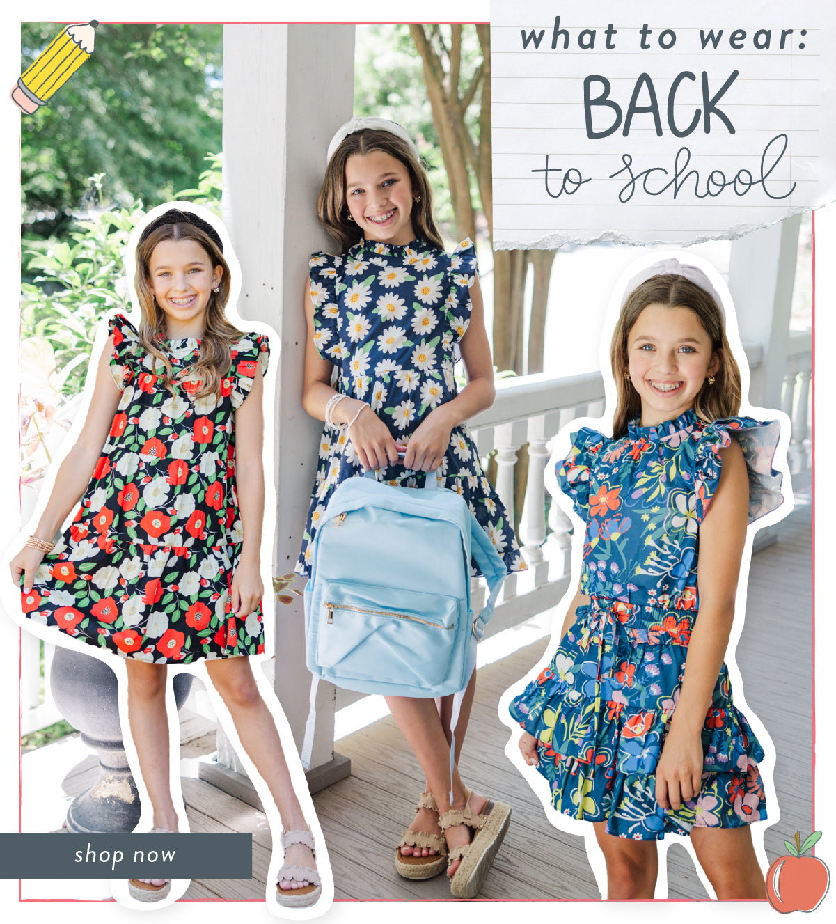 Shop Girls Back To School