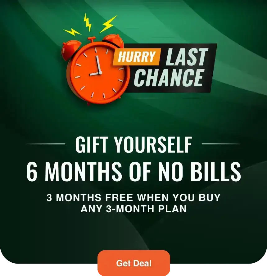 Gift yourself 6 months of no bills