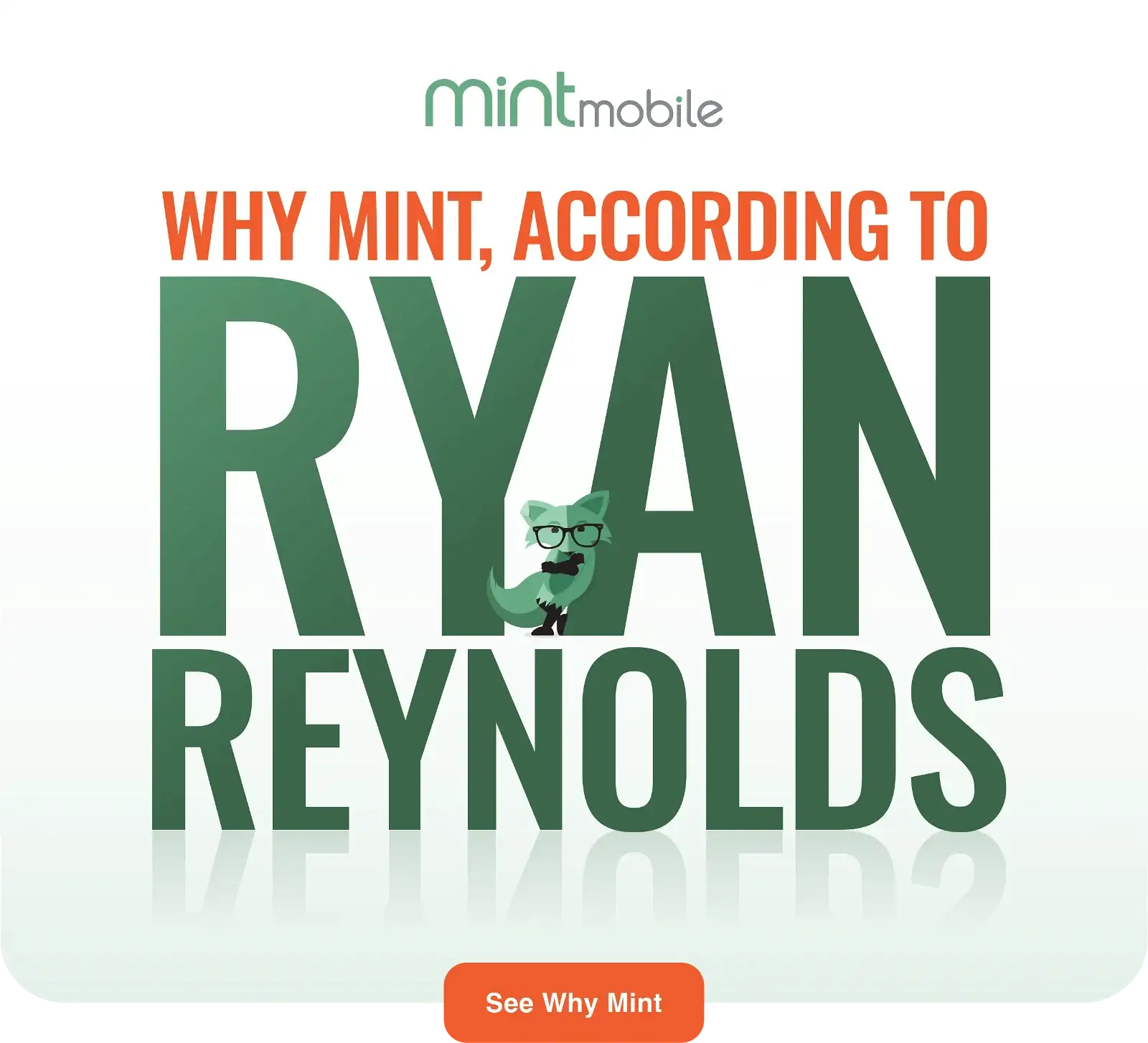 Why Mint, according to Ryan Reynolds