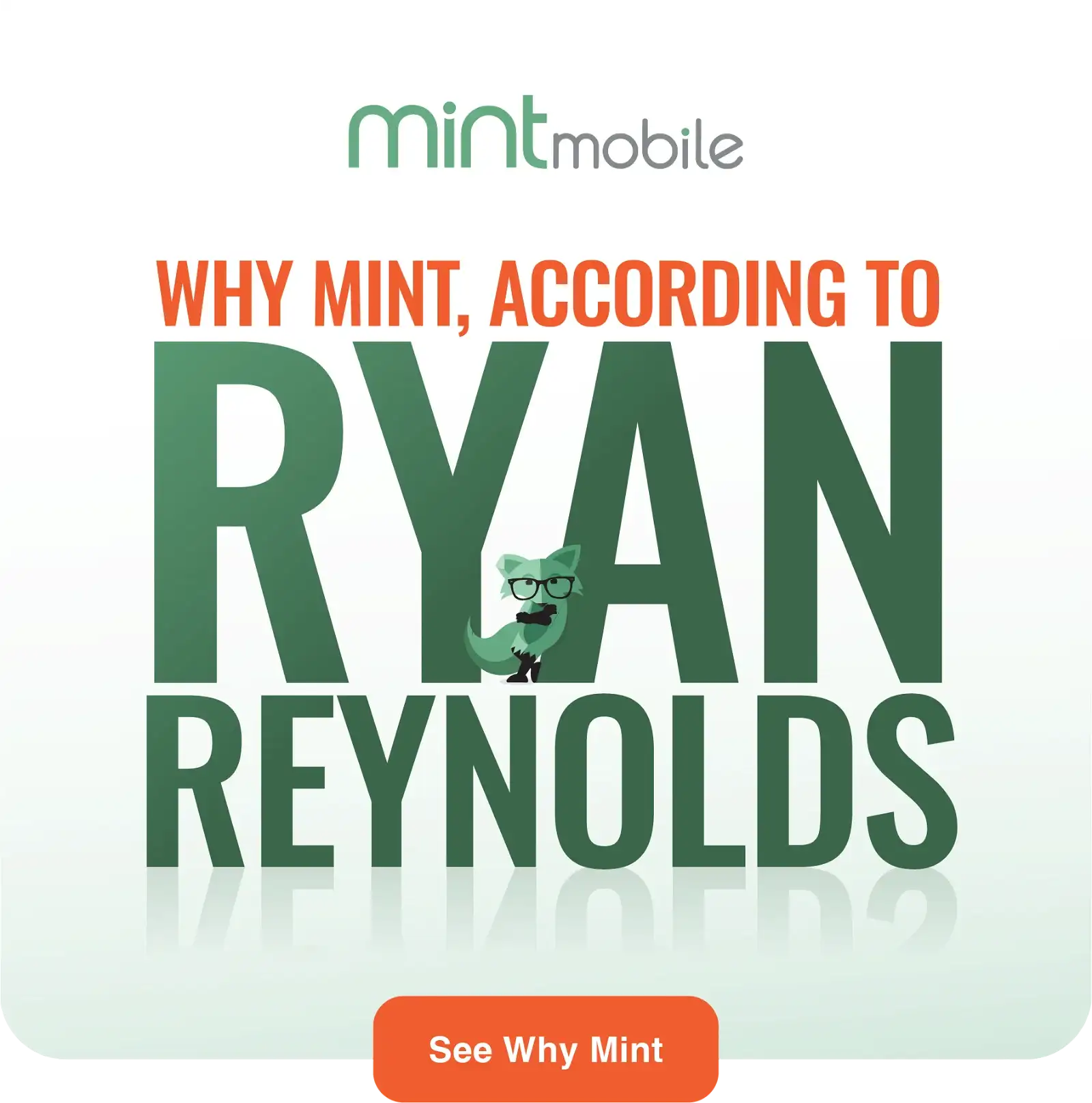 Why Mint, according to Ryan Reynolds