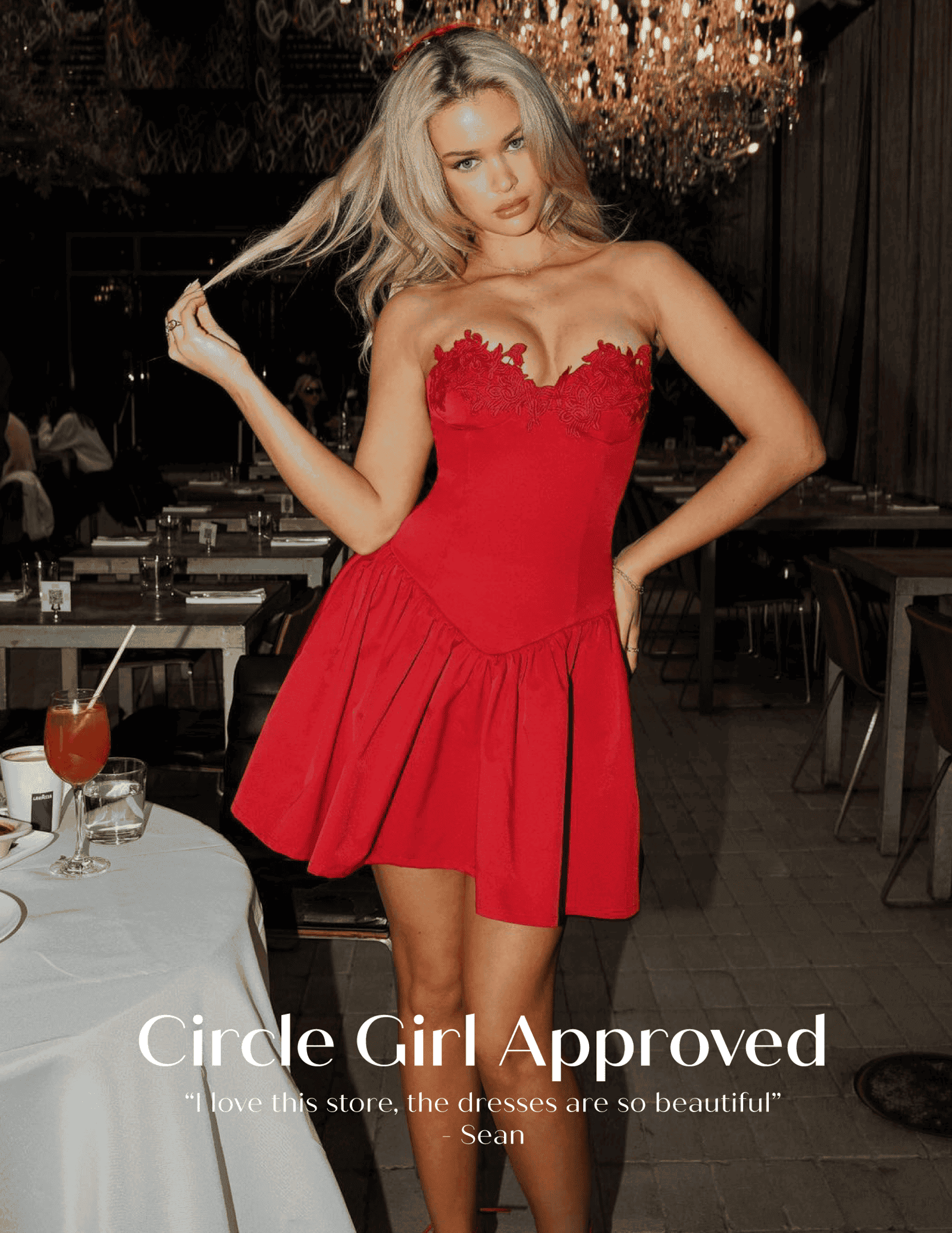 CIRCLE GIRL REVIEWED AND APPROVED