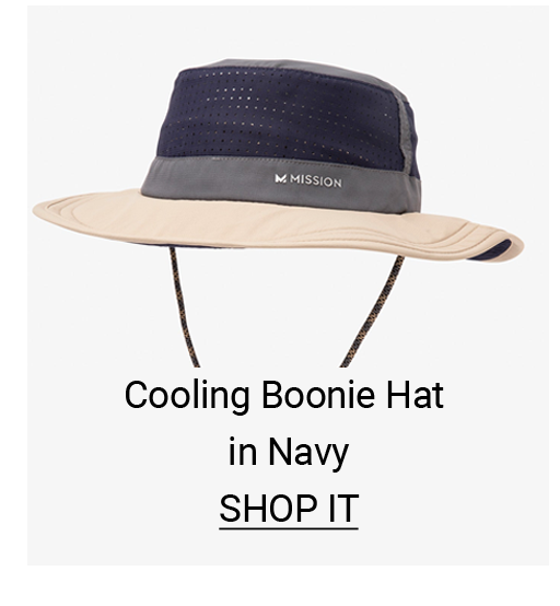 Cooling Boonie Hat in Navy [SHOP IT]