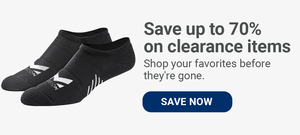 Save up to 70% on clearance items Shop your favorites before they're gone. [SAVE NOW]