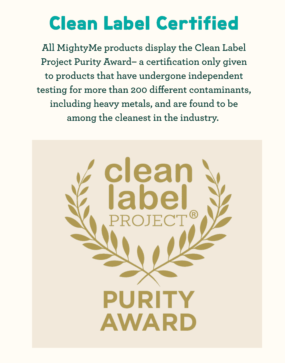 Purity Award