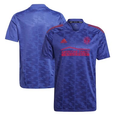 Men's Atlanta United FC adidas Blue 2022 Primeblue Replica Jersey