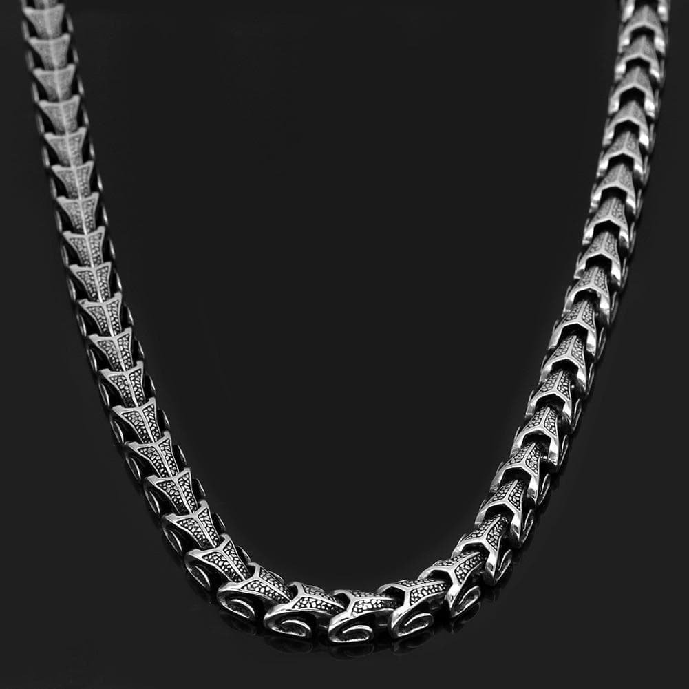 Image of Viking Stainless Steel Jörmungandr Chain