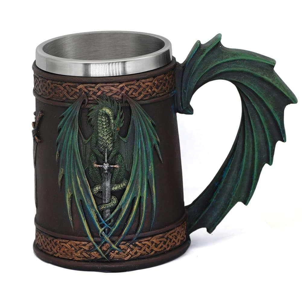 Image of Vikings Dragon Drinking Mug