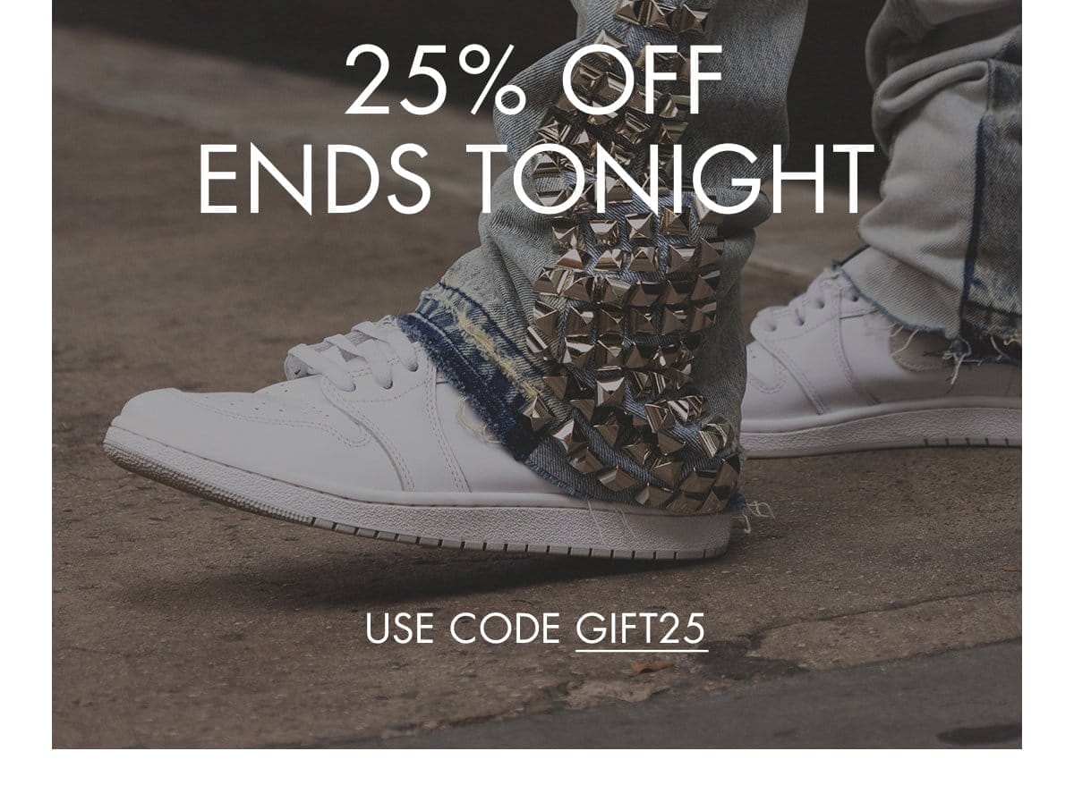 25% OFF WITH CODE GIFT25