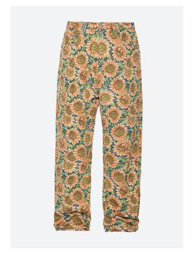 Ultra Baggy Sunflower Pants Multi