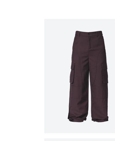 Baggy Cargo Trouser Pants