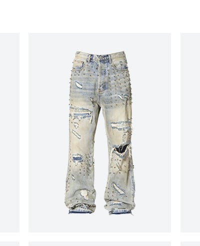 Ultra Baggy Emo Denim Blue