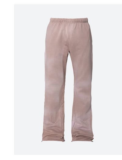 FADED BOOTCUT SWEATPANTS WASHED MAUVE