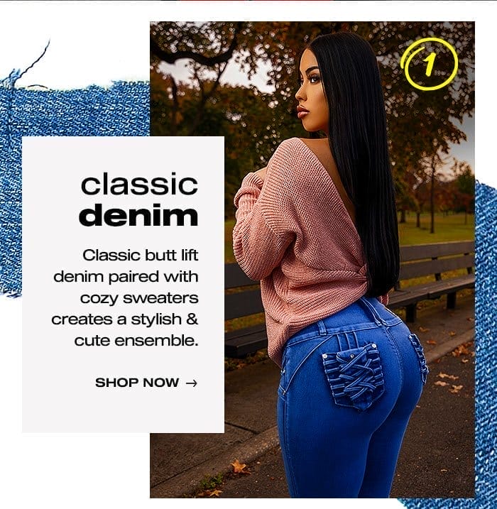 Shop Classic Butt Lift Denim